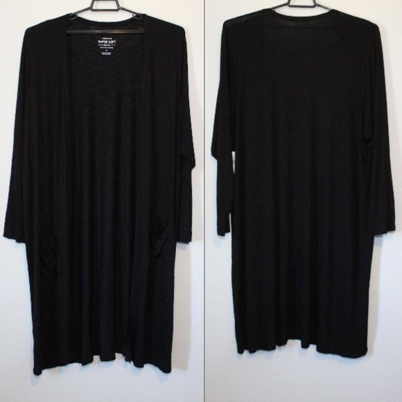 NWT Torrid Super Soft Slub Duster Open Front Long Cardigan Plus Size 4 4X H14716 - Picture 11 of 12